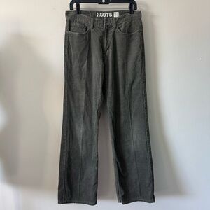 Roots Women's Corduroy Straight Leg Jeans size 31